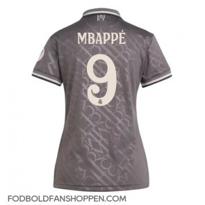 Real Madrid Kylian Mbappe #9 Tredjetrøje Dame 2024-25 Kortærmet